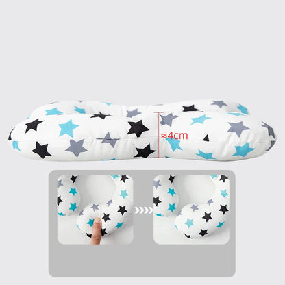 Comfortable kids U-shaped pillow, soft fabric, perfect baby travel pillow with head support