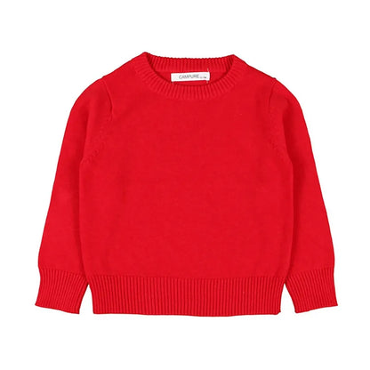Stylish unisex knit pullover for children, ideal cozy wear