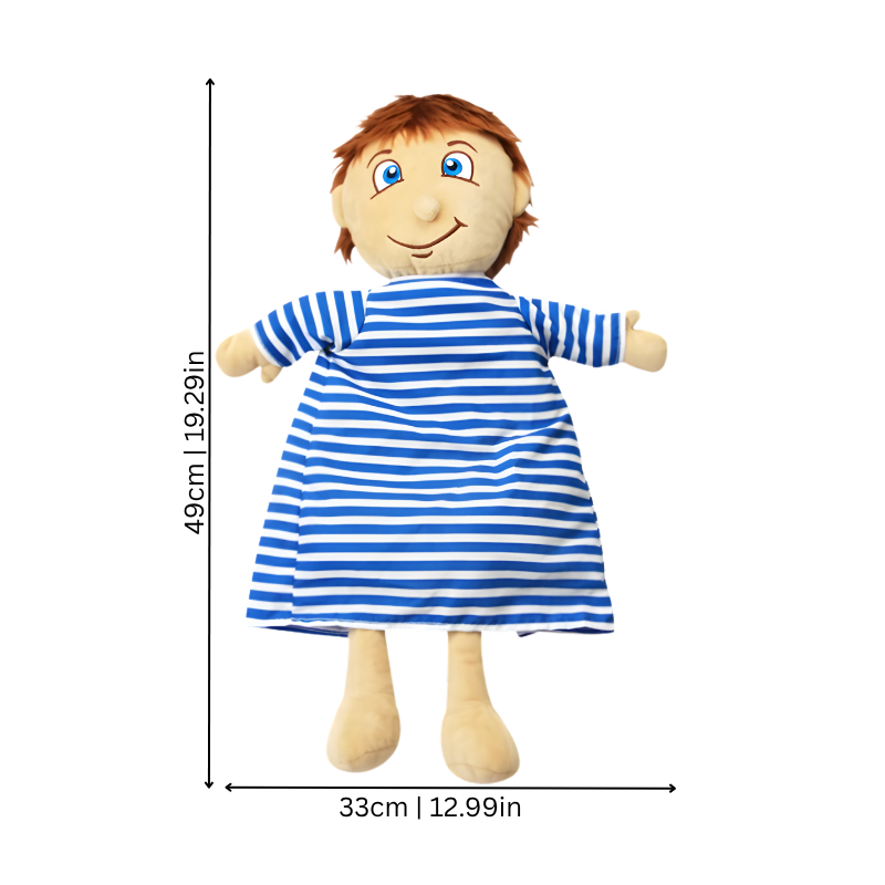 Kids anatomy plush featuring major organs, engaging educational toy for children's learning and interactive play