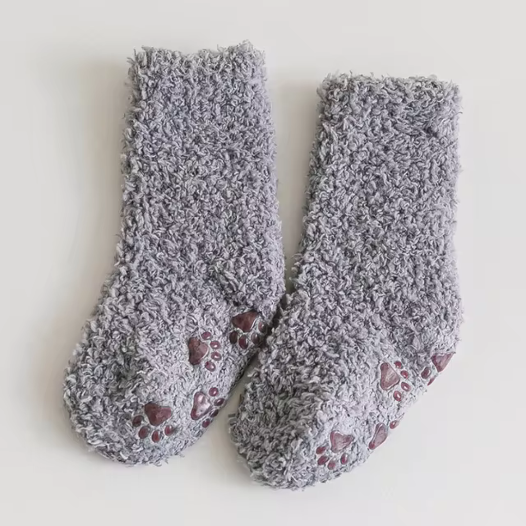 Fleece winter socks for kids, perfect for chilly days