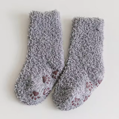 Fleece winter socks for kids, perfect for chilly days