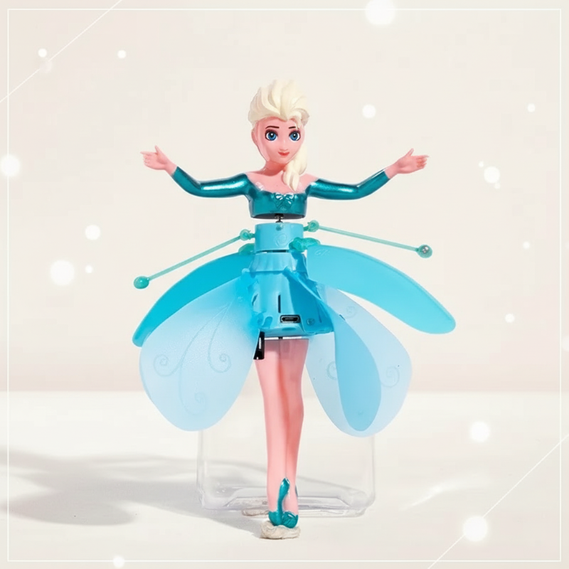 Unisex flying fairy doll, a fun and engaging gesture control toy for young boys and girls