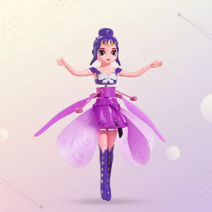 Hand-controlled flying fairy doll for children, offering a unique interactive play experience