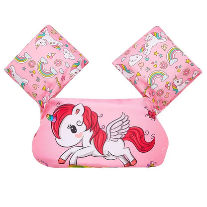 Baby foam swim float in bright orange, a must-have for safe swim training