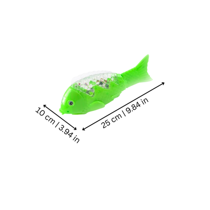 Toddler musical swimming fish toy, educational and developmental. Promotes early learning & fun.