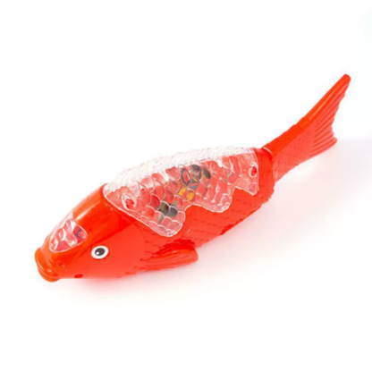 Baby musical fish toy, ideal for sensory play. Safe, engaging, and stimulates young minds.