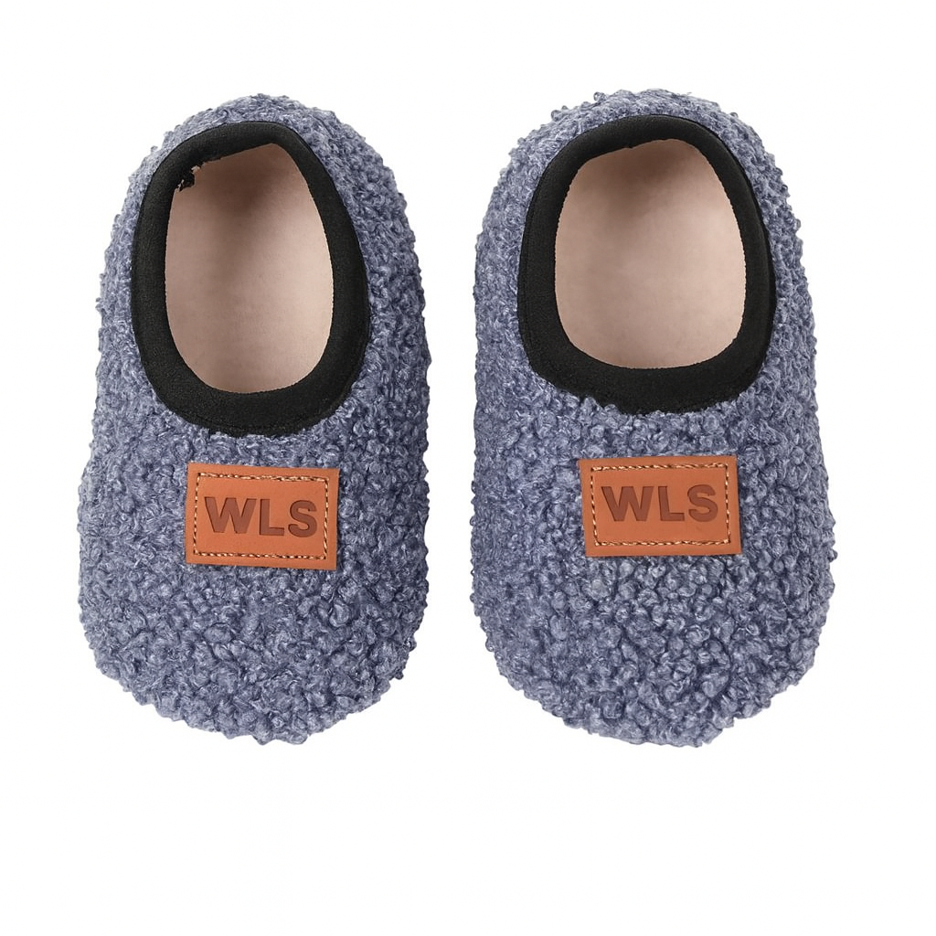 Soft sole kids slippers for indoor wear, anti-slip design ensures baby footwear safety