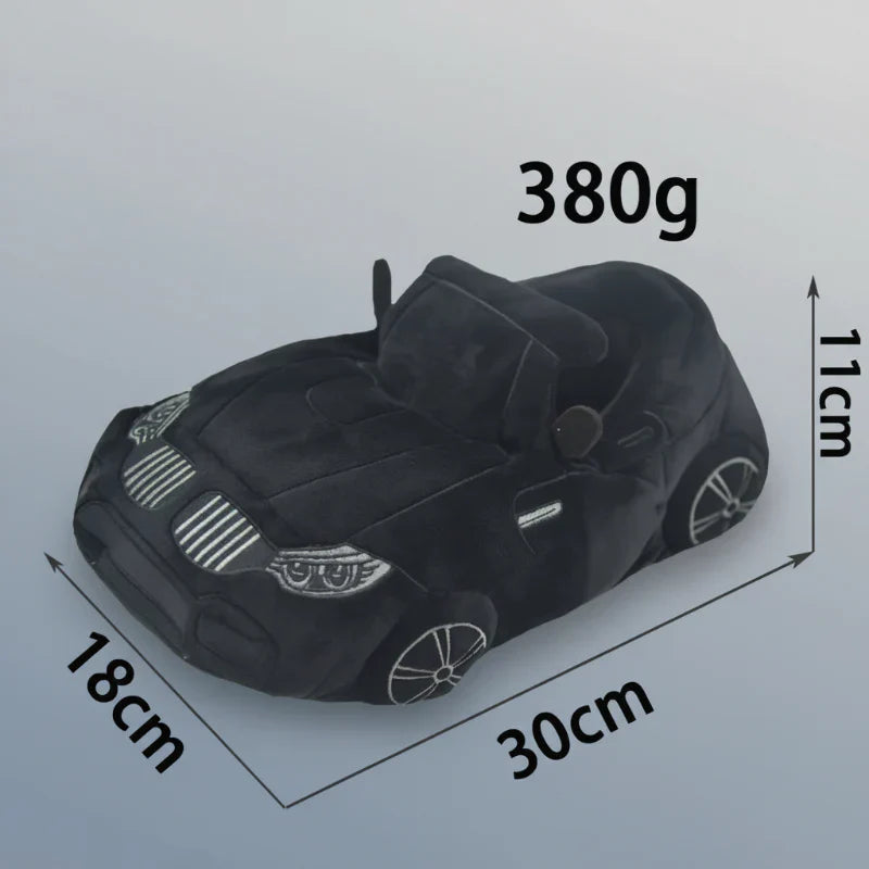 Red racing car slippers for children on a soft carpet, ultimate comfort and warmth