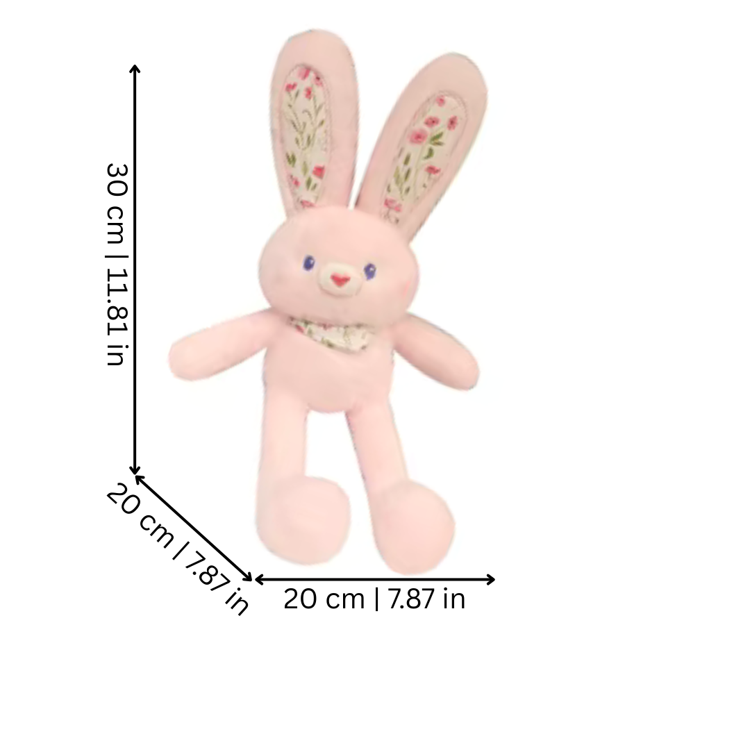 Cute Fidget Bunny Toy, soft plush keychain for kids, perfect for stress relief & sensory play