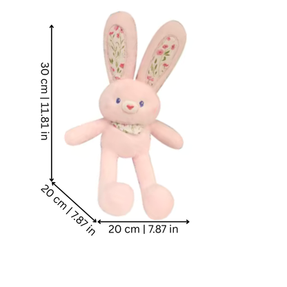 Cute Fidget Bunny Toy, soft plush keychain for kids, perfect for stress relief & sensory play