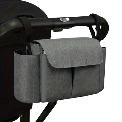 Versatile stroller storage bag, a neutral parent essential for everyday outings with baby accessories