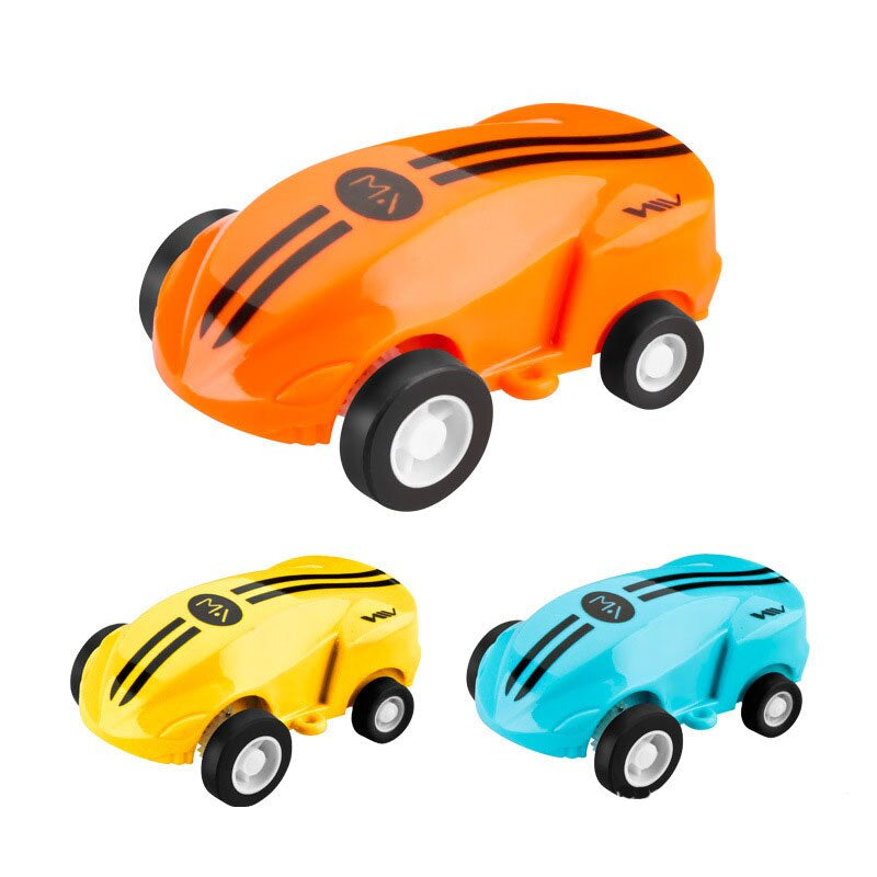 Miniature 2.4Ghz remote control stunt car for kids, designed for exciting indoor playtime.
