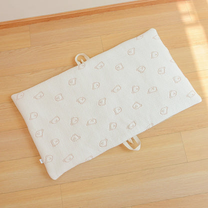 Portable toddler nap mat with "Summer Cool" design, ideal for kindergarten and play