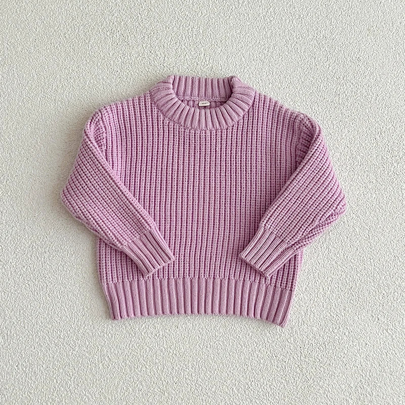 Unisex kids sweater, made with super soft knitted cotton for ultimate comfort