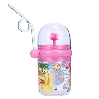 Whale spray water bottle for kids, gender-neutral design, promotes easy drinking & feeding