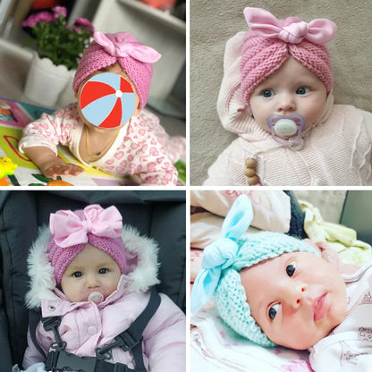 Candy color baby beanie, a cozy and stylish knitted hat for baby accessories
