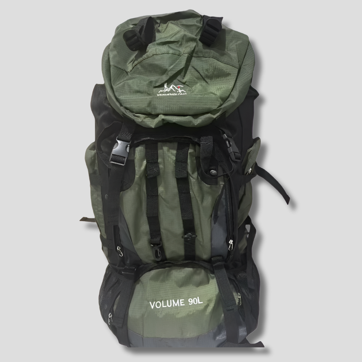 Unisex large capacity hiking backpack for multi-day trekking & outdoor adventures. Durable & lightweight travel pack.