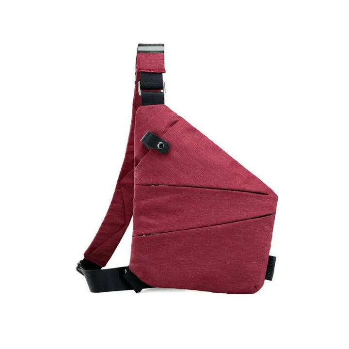 Unisex crossbody bag with anti-theft features, perfect for secure daily errands and adventures.