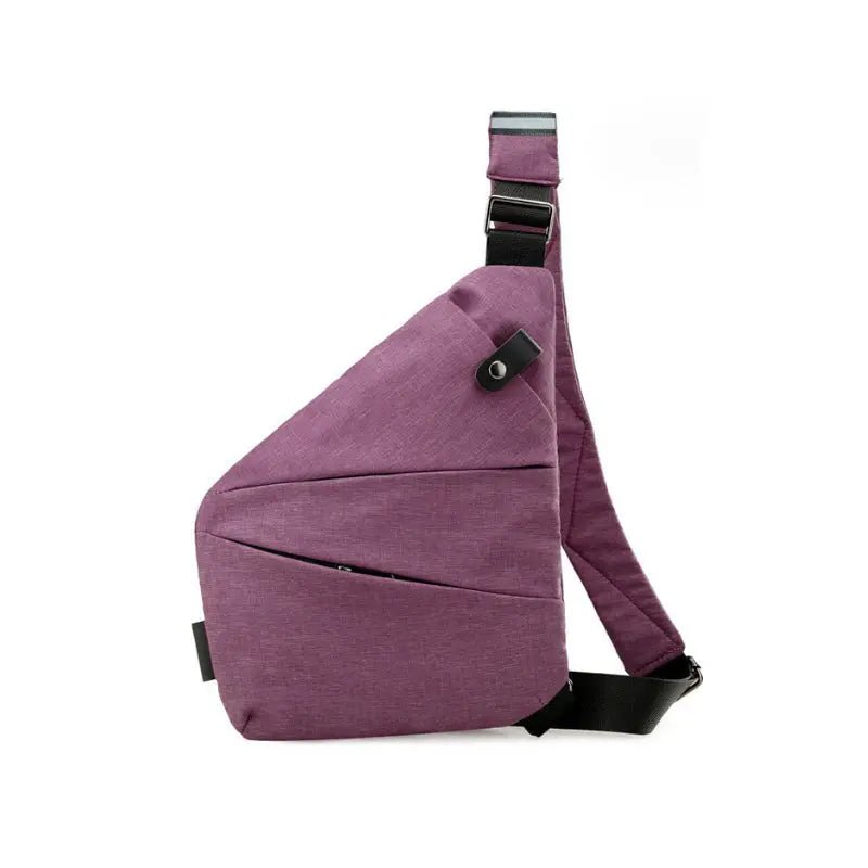 Stylish anti-theft shoulder bag, lightweight and perfect for both men and women.