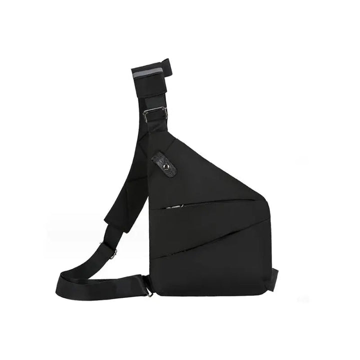 Anti-theft chest bag for daily essentials, designed to be comfortable and secure.