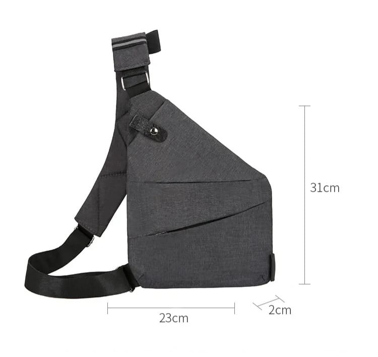Durable anti-theft commuter bag, designed for secure and organized daily carry.