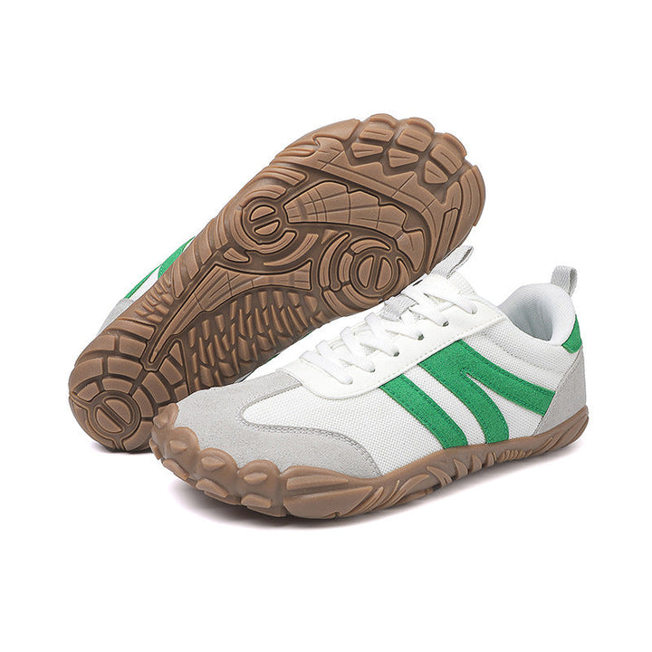 Barefoot training shoes, unisex, wide fit, lightweight, with flexible sole for natural movement.