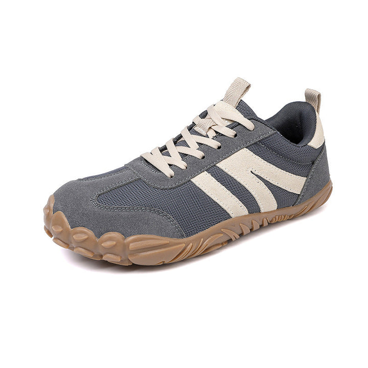 Natural comfort hiking shoes, wide fit, unisex, lightweight, ideal for training & outdoor adventures.