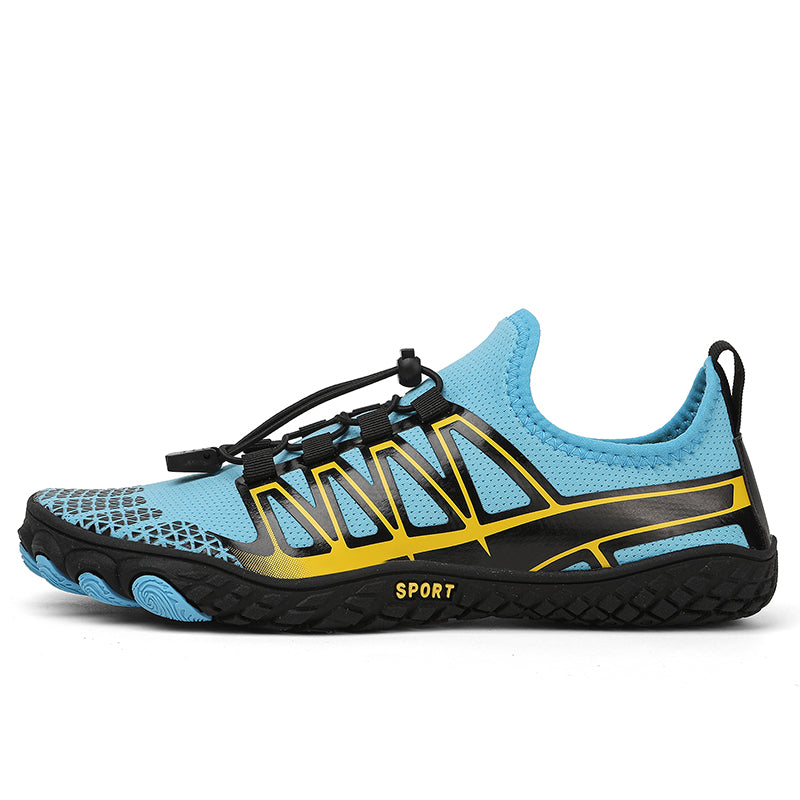 Athletic barefoot shoes for gym, yoga, and natural fitness training.