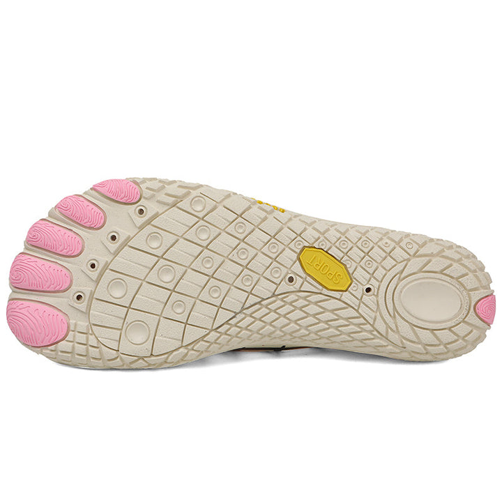 Pair of minimalist barefoot running shoes, great for natural movement & gym workouts.