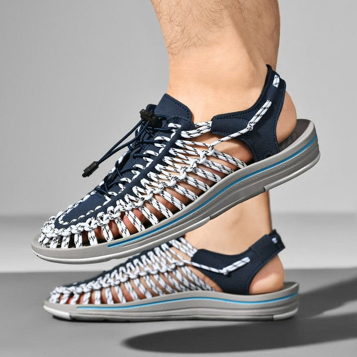 Lightweight summer footwear, unisex casual sandals offering all-day comfort for walking.