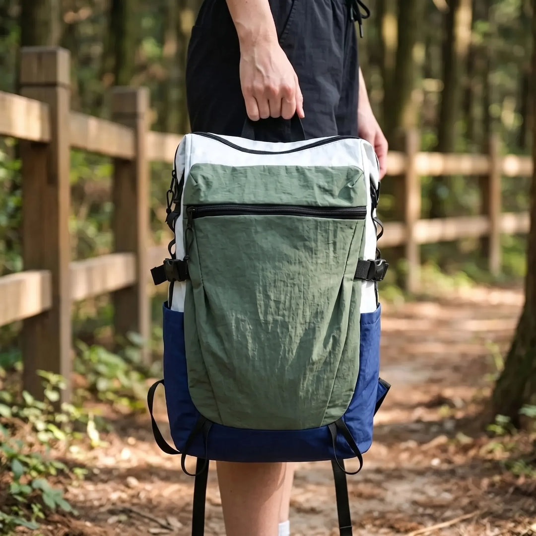 Unisex lightweight day hiking backpack for trails & commutes. Durable nylon outdoor gear & adventure bag.