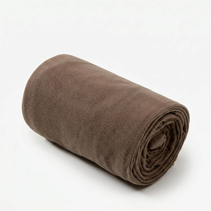 Soft unisex fleece sleeping bag liner, designed for camping, hiking, and travel. Enhances sleeping bag warmth.