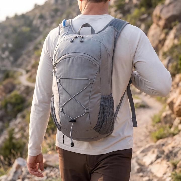 Unisex lightweight hiking backpack, ideal for outdoor adventures & camping trips.