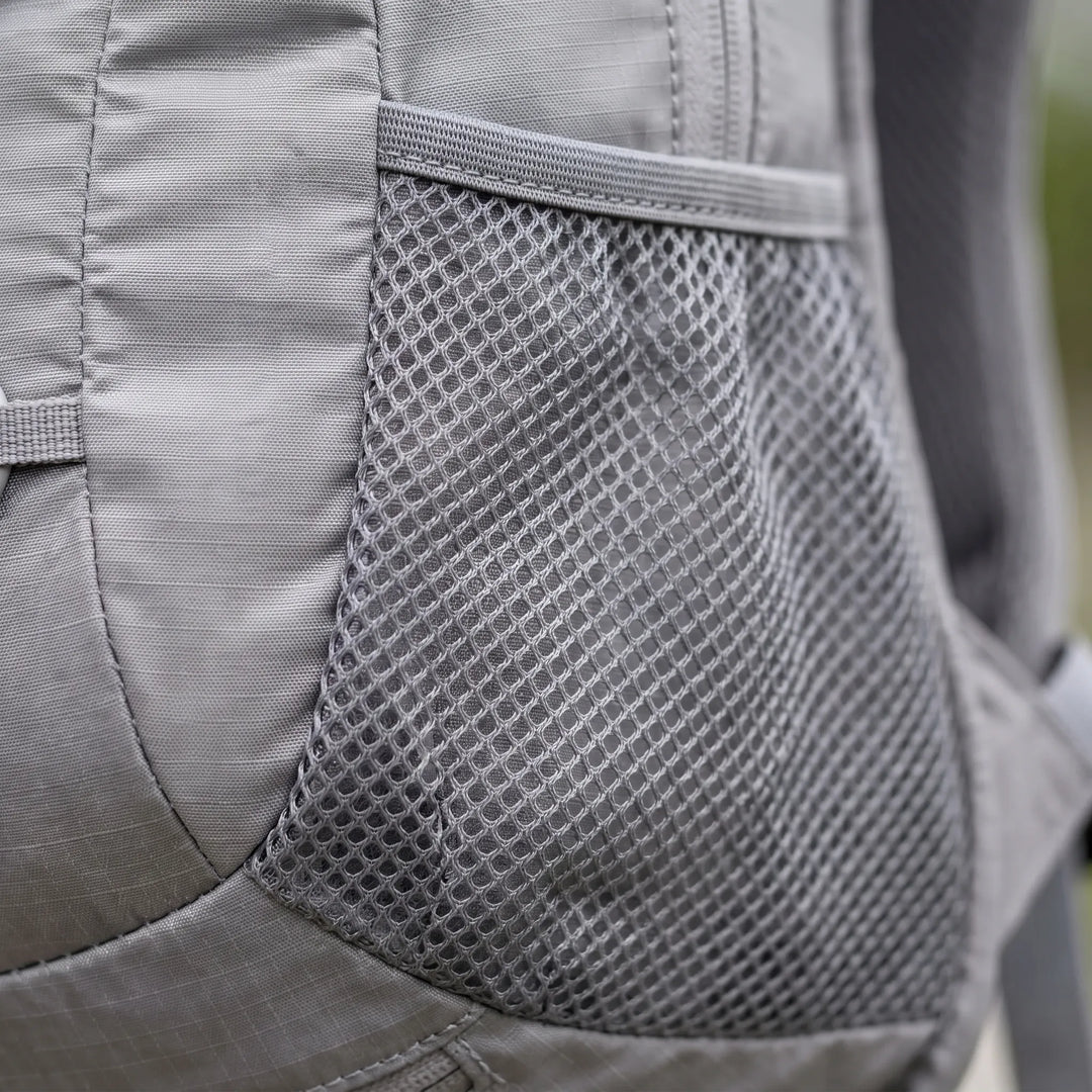 Lightweight adventure backpack, ergonomic design for comfortable carrying on hikes.