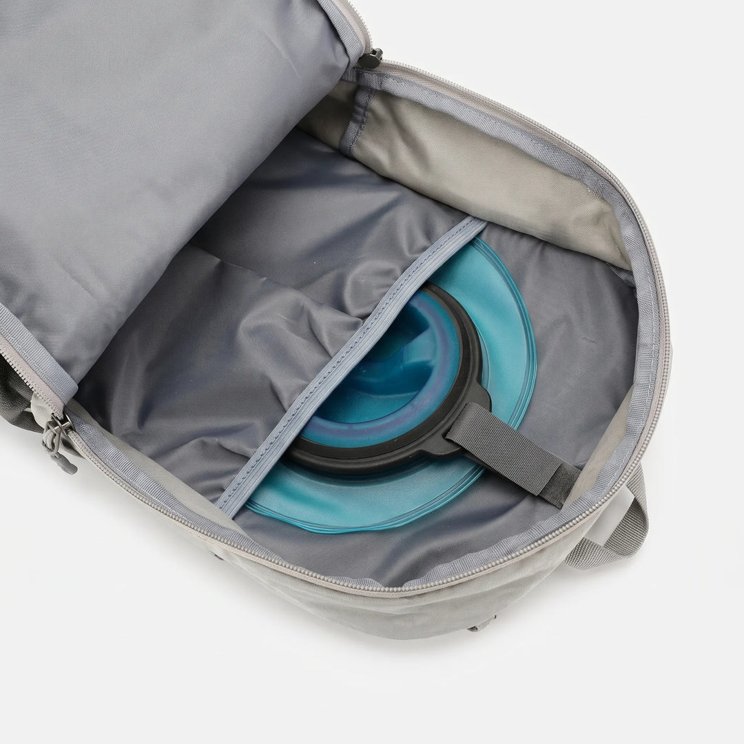 Spacious lightweight hiking backpack, ready for all your essential outdoor gear.