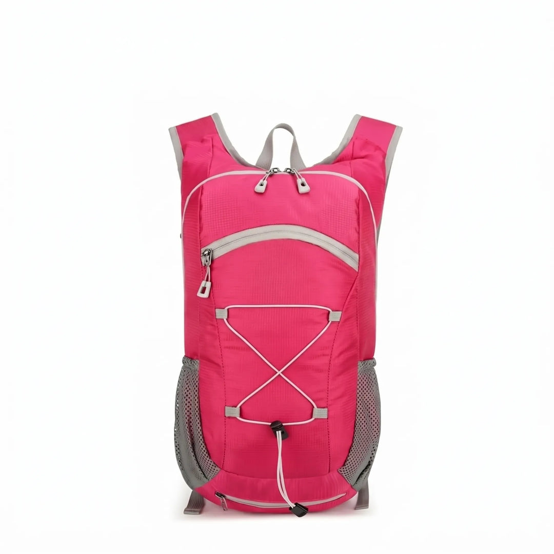 Stylish unisex lightweight hiking backpack, perfect for outdoor enthusiasts seeking comfort & durability.