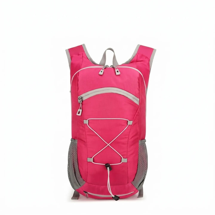 Stylish unisex lightweight hiking backpack, perfect for outdoor enthusiasts seeking comfort & durability.