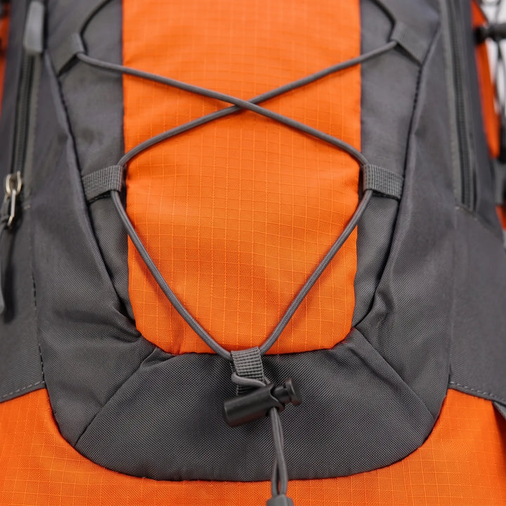 Comfortable unisex trail pack, a lightweight hiking backpack for long outdoor adventures & travel.
