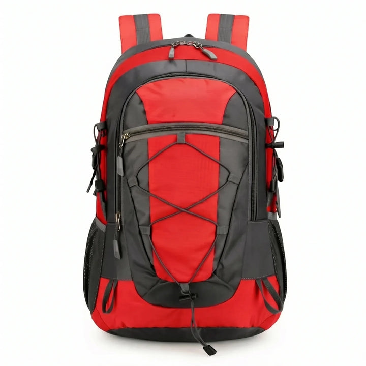 Water-resistant nylon lightweight hiking backpack for day trips, camping & outdoor adventures. Unisex.