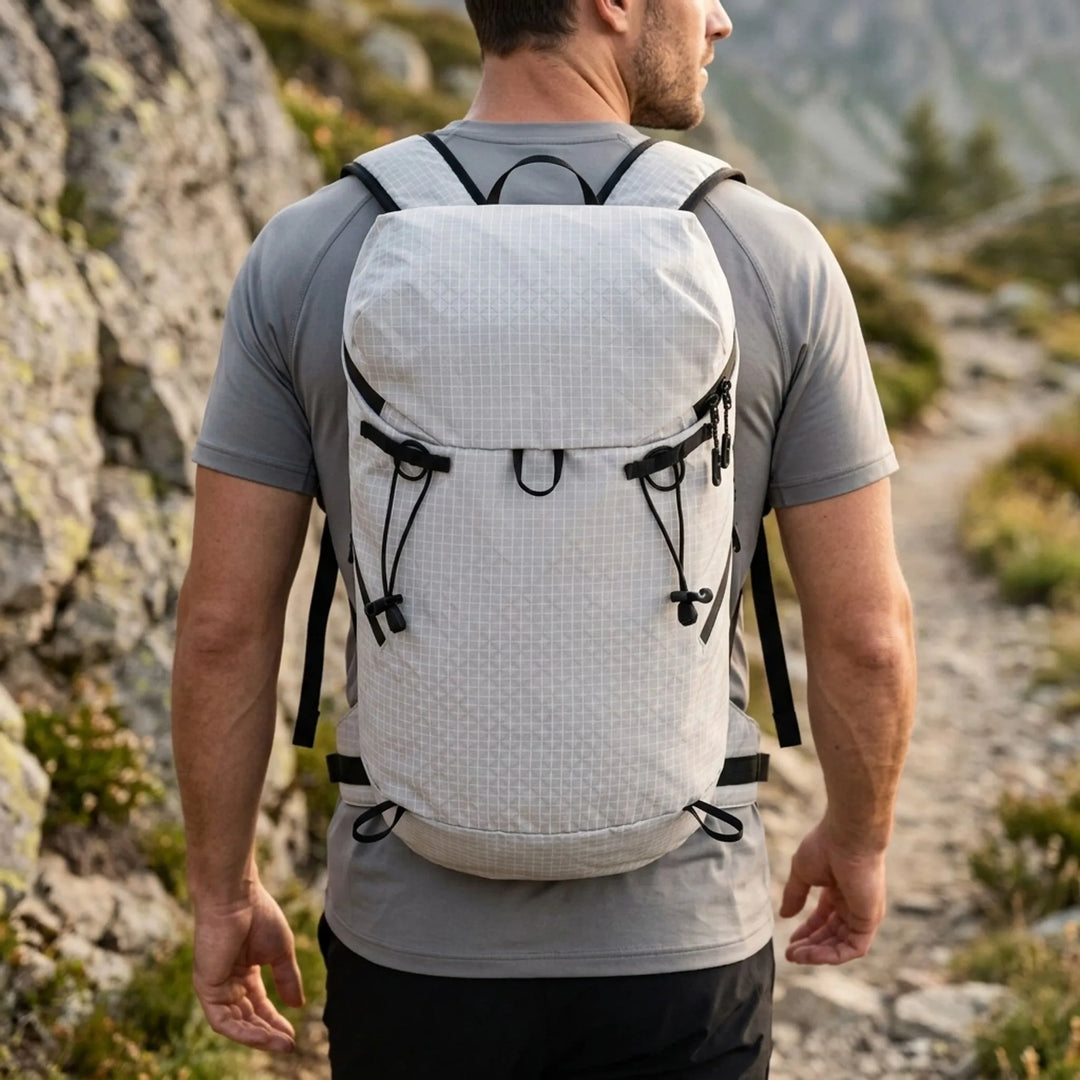 Unisex lightweight hiking daypack backpack, perfect for outdoor adventures & travel. Hydration compatible.