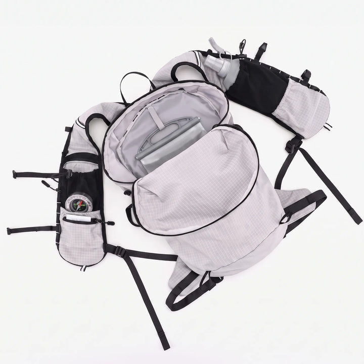 Durable lightweight unisex daypack for hiking, camping, and adventure travel. Ideal outdoor backpack.