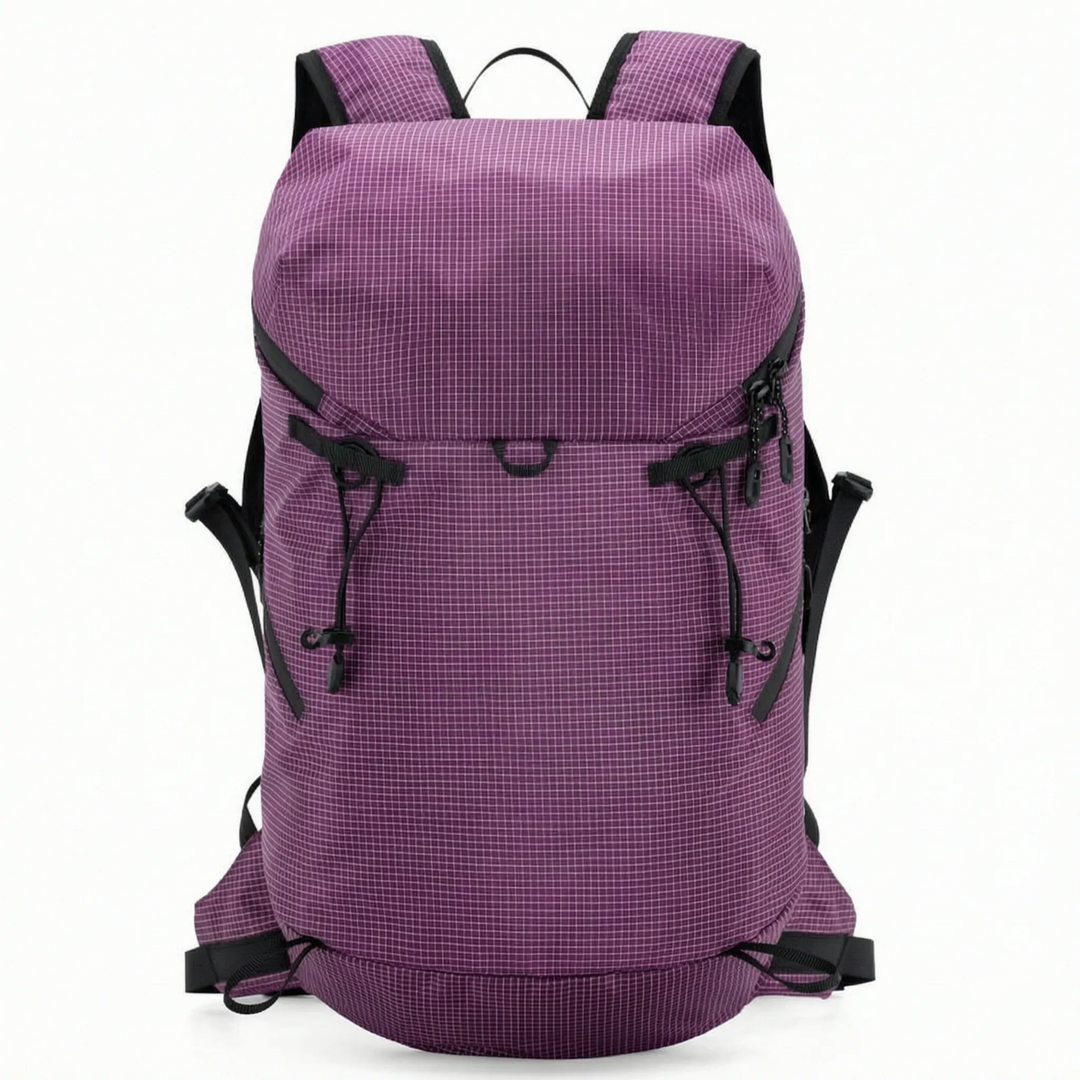 Essential lightweight unisex hiking backpack. A versatile daypack for outdoor travel and camping adventures.