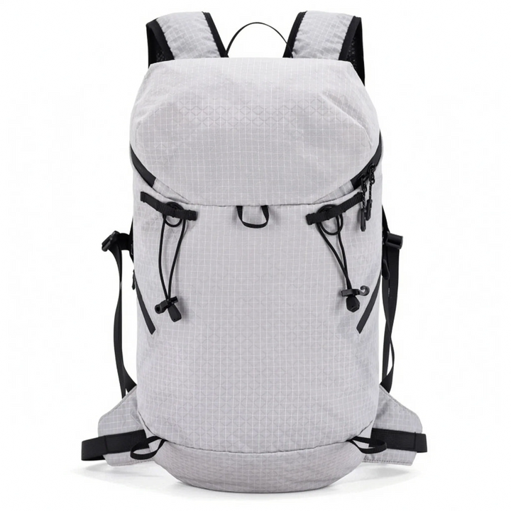 Practical lightweight daypack backpack for outdoor travel. Unisex design perfect for hiking and adventure.