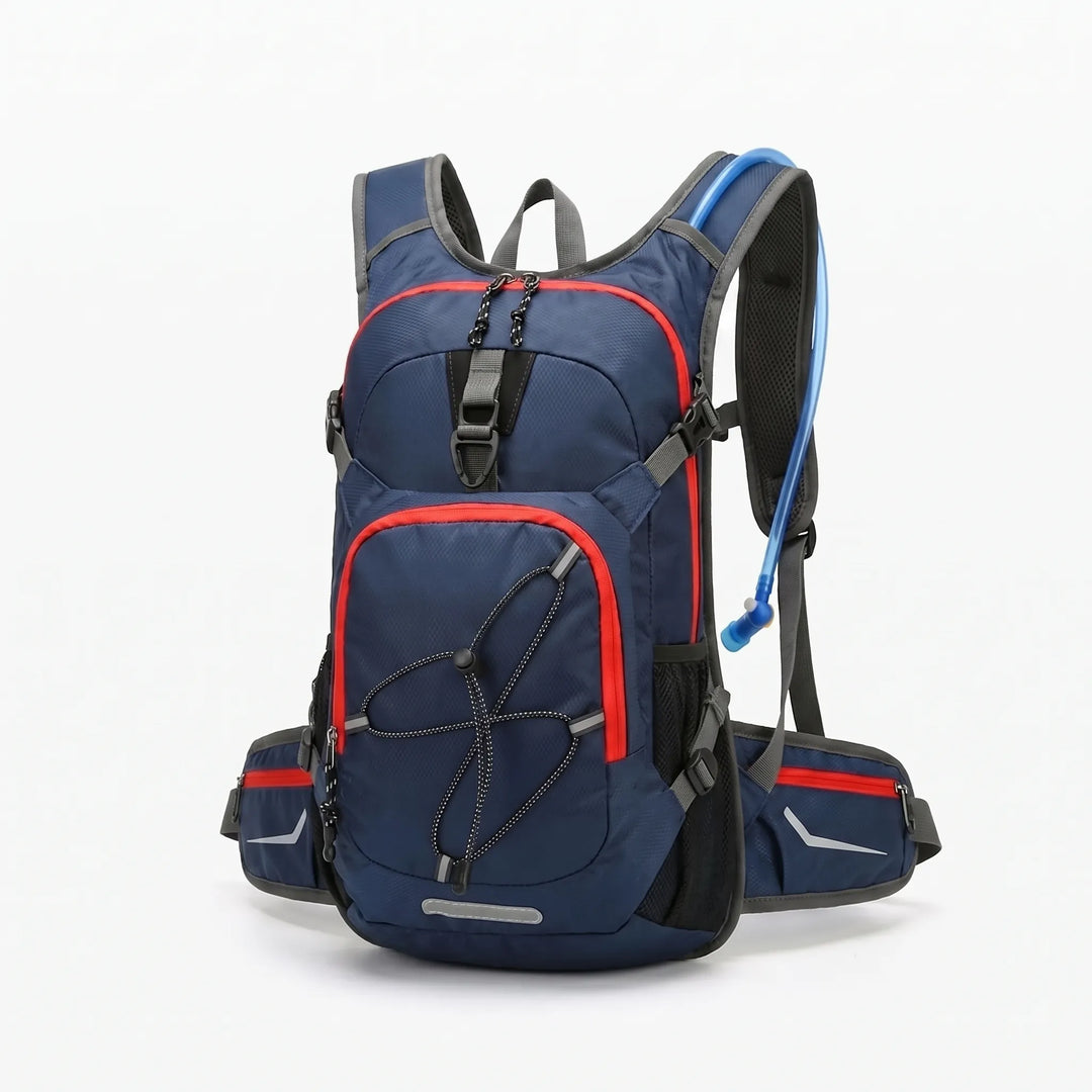 Comfortable hiking backpack with hydration sleeve, ideal for long trails and travel.