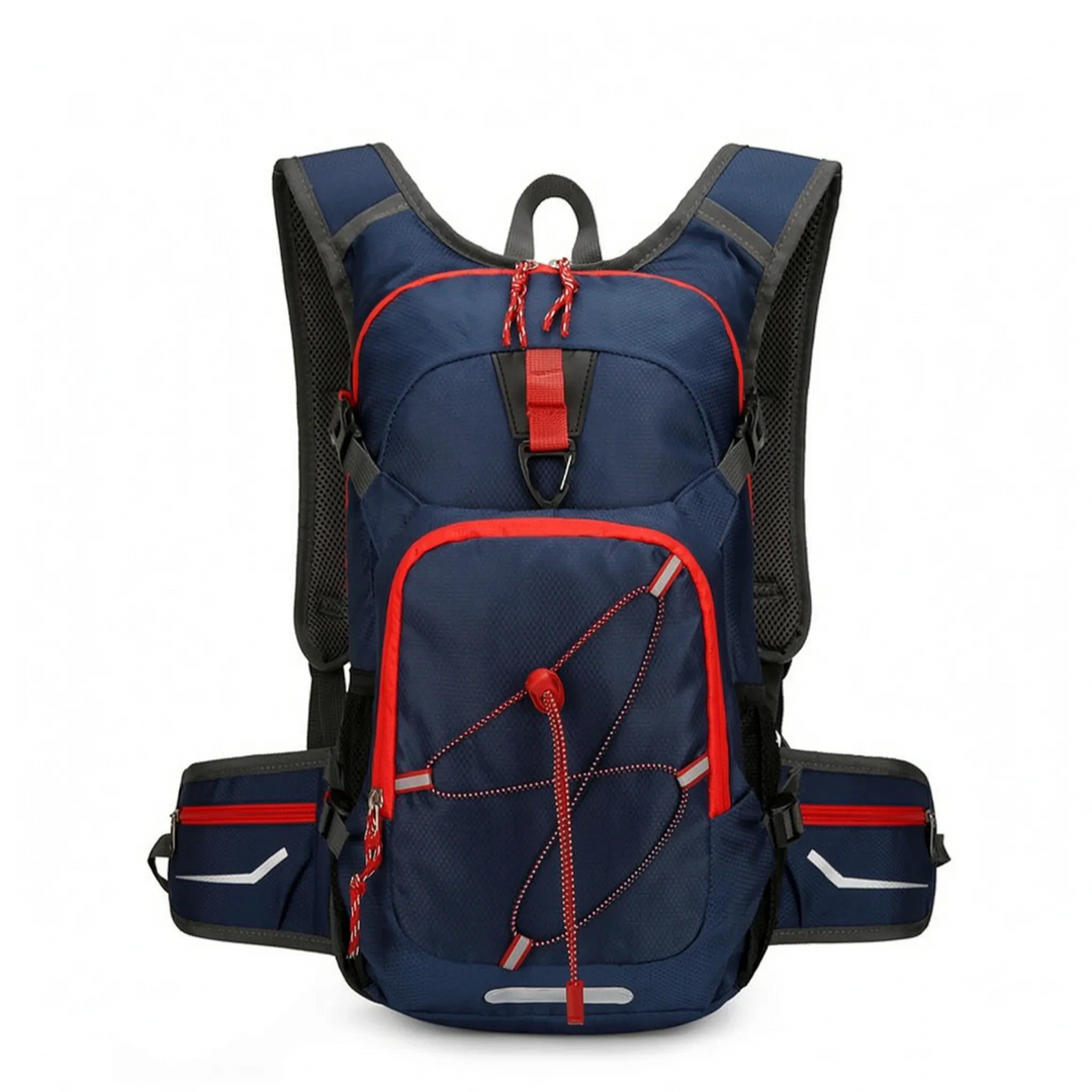 Lightweight adventure daypack with hydration compartment, essential for any outdoor trip.