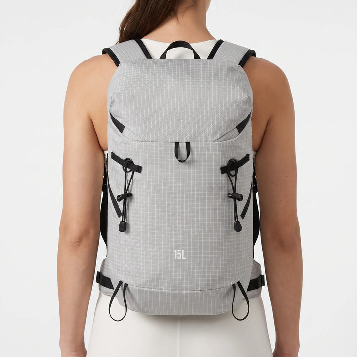 Ergonomic, lightweight hydration pack, ideal for fast-paced hiking and trail running adventures.