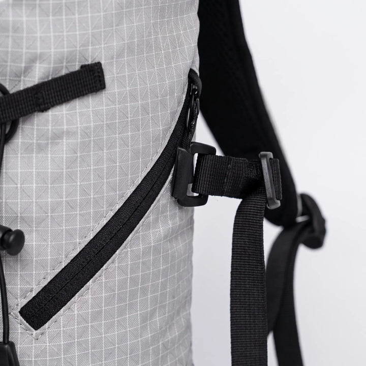 Hydration-ready hiking backpack, designed for easy water access on trails & outdoor adventures.