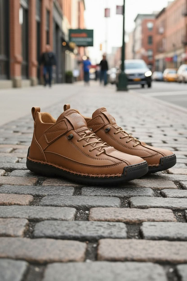 Top view: Unisex slip-on sneakers, offering lightweight comfort for everyday casual and walking use.