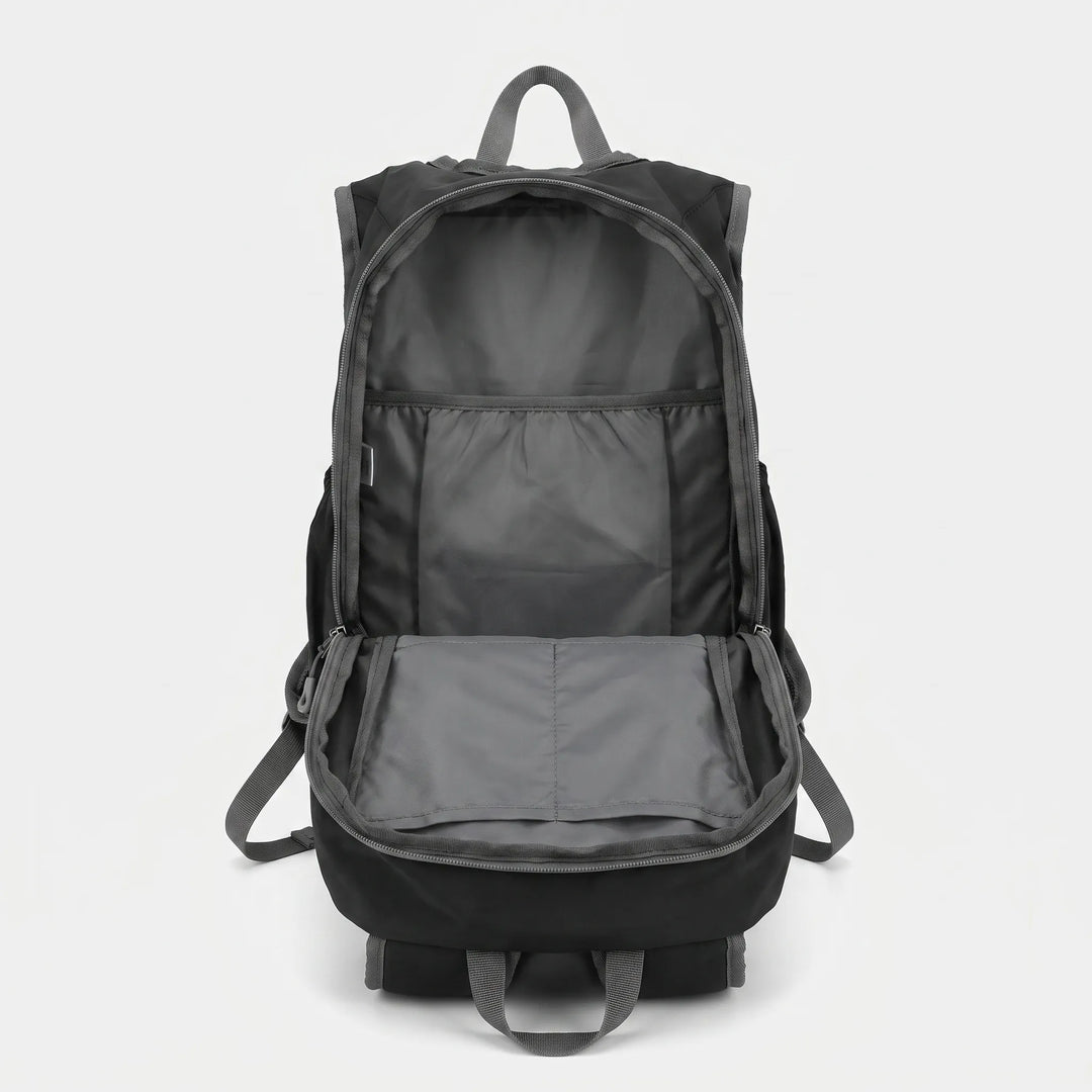 Stylish unisex lightweight travel backpack, versatile for daily use, hiking, or as a casual outdoor daypack.