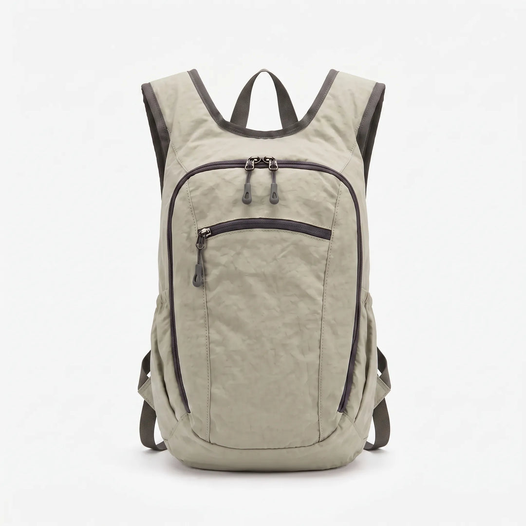 Modern unisex travel backpack, a multi-purpose lightweight organizer perfect for daily commute or weekend trips.